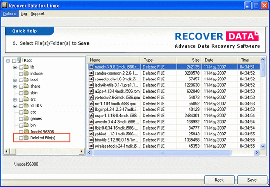 Recover Linux Partition