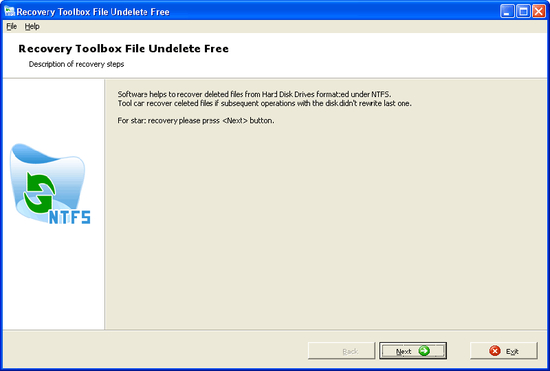 Recovery Toolbox File Undelete Free