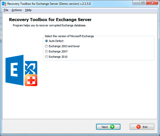 Recovery Toolbox for Exchange Server