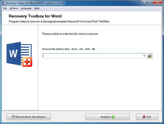 Recovery Toolbox for Word