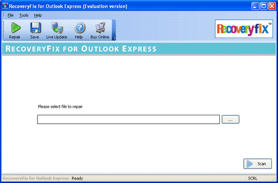 RecoveryFix for Outlook Express