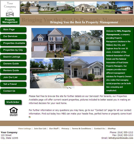 Rental Property Website 09810