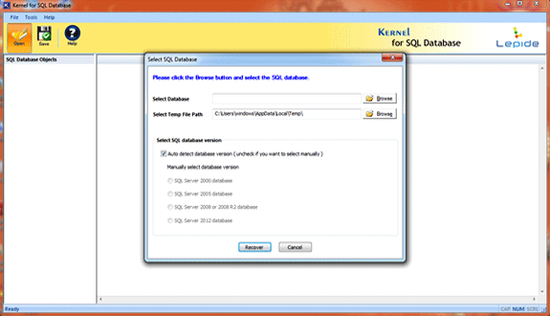 Repair SQL Database