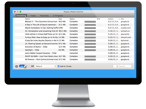 Replay Media Catcher for Mac