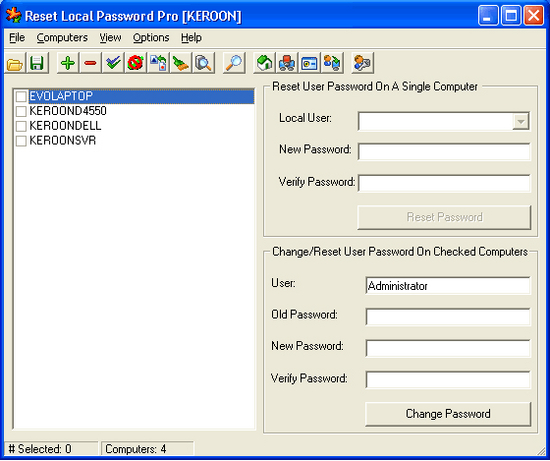 Reset Local Password Pro