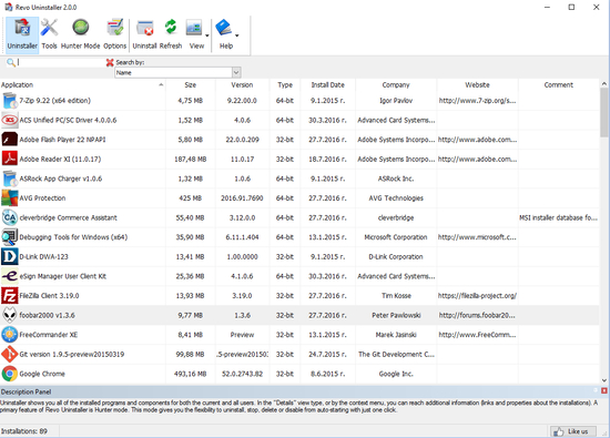 Revo Uninstaller