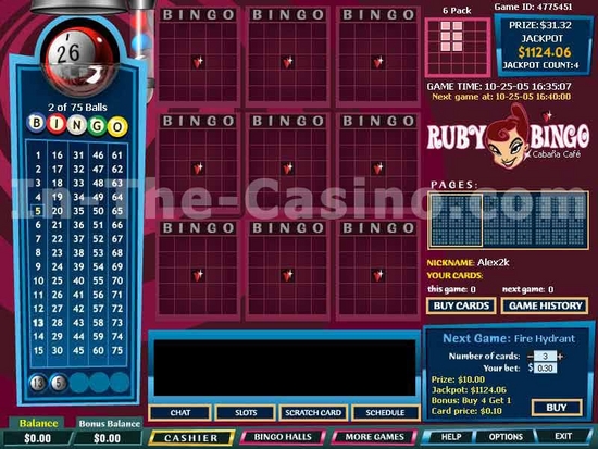 Ruby Bingo