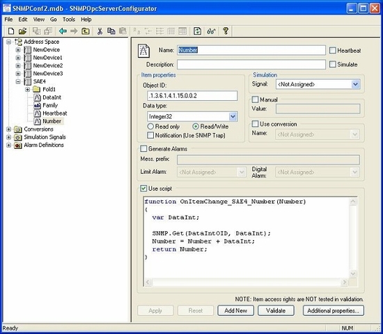 SAEAUT SNMP OPC Server Basic