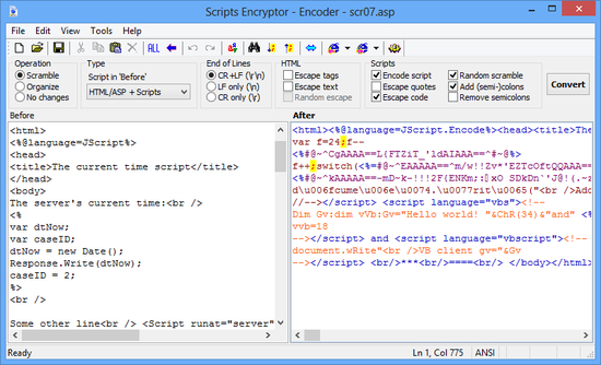 Scripts Encryptor (ScrEnc)