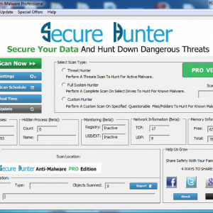 Secure Hunter Anti Malware