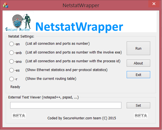 Secure Hunter NetstatWrapper