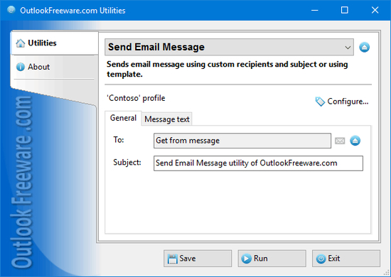 Send Email Message