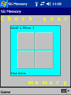 SG Memory for Pocket PC