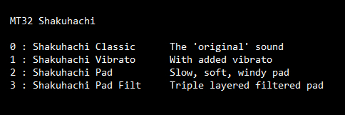 Shakuhachi SoundFont