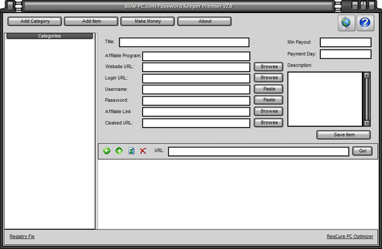 Slow-PC.com Password Keeper Premier