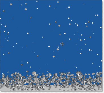 Snowy Desktop Screen Saver