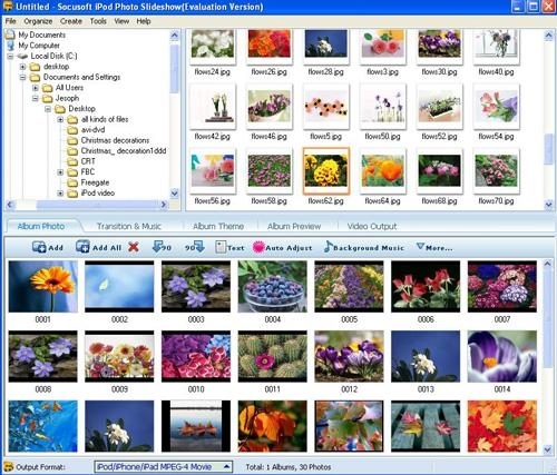 Socusoft iPod Photo Slideshow