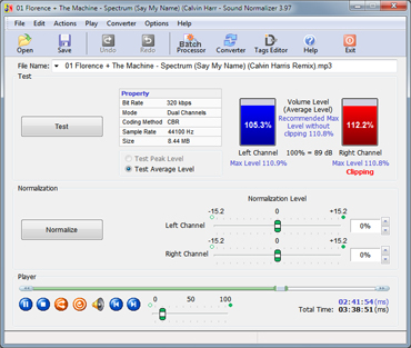 Sound Normalizer