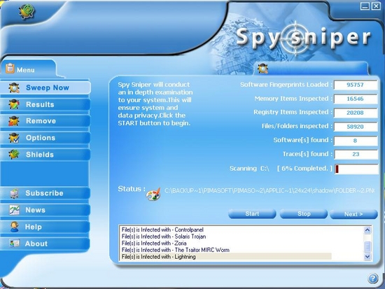 Spy Sniper - Advanced Spyware Remover