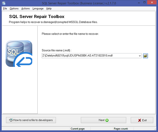 SQL Server Repair Toolbox