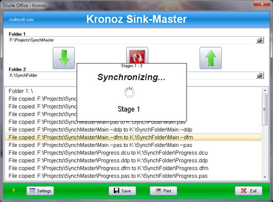 SSuite Kronoz Sink-Master