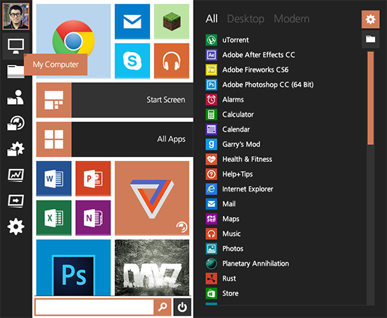 Start Menu Reviver