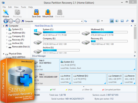 Starus Partition Recovery