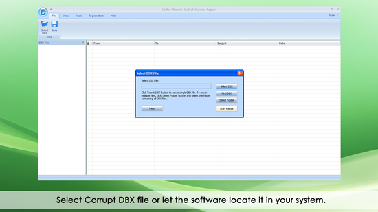 Stellar Phoenix Outlook Express Repair