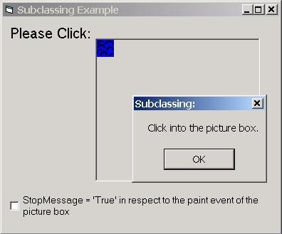 Subclassing ActiveX