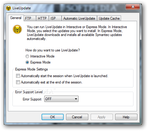 Symantec LiveUpdate