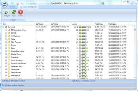 SyncBack4all - File sync Realtime