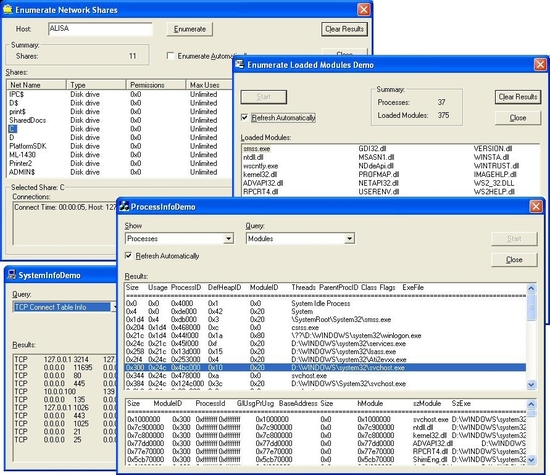 System Info Controls Pack