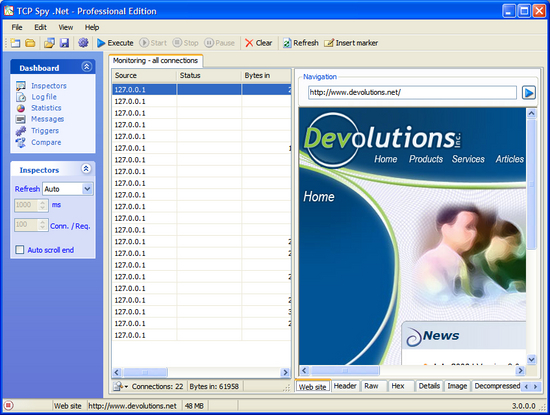 TCP Spy .NET Professional Edition