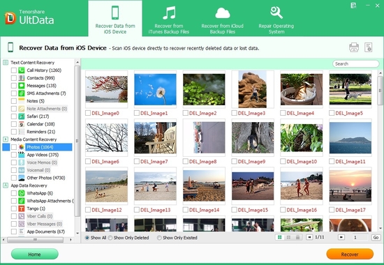 Tenorshare iPhone Data Recovery