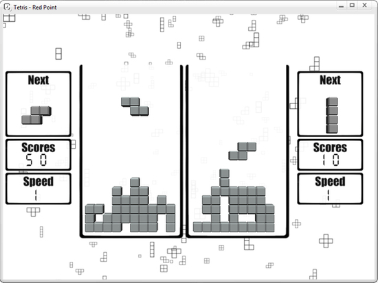 Tetris Red Point