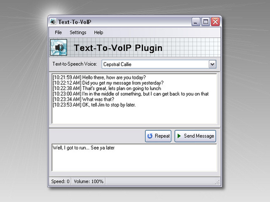 Text-To-VoIP Plug-In for MorphVOX Pro