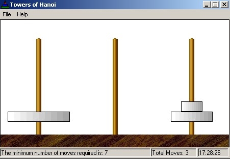 Towers of Hanoi for Windows