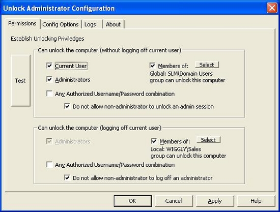 Unlock Administrator