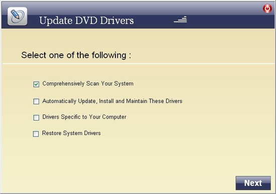 Update DVD Drivers