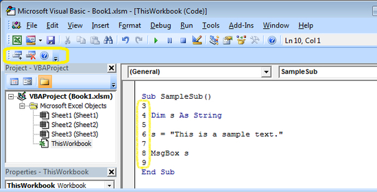 VBA Line Numbers with CodeLiner