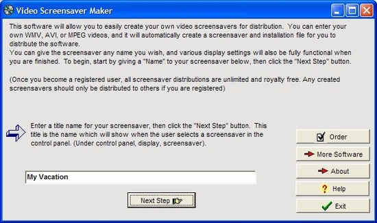 Video Screensaver Maker