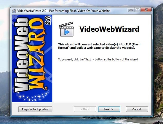 VideoWebWizard