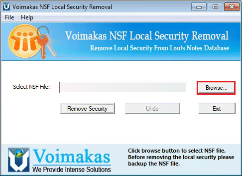 Voimakas Lotus Notes Security Removal