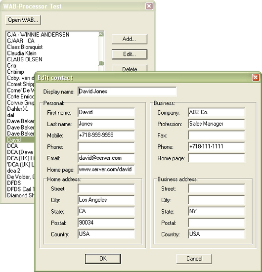 WAB-Processor