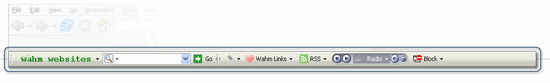 Wahm Sites Toolbar