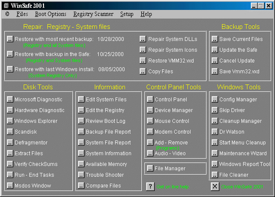 WinSafe 2001