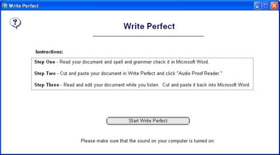 Write Perfect