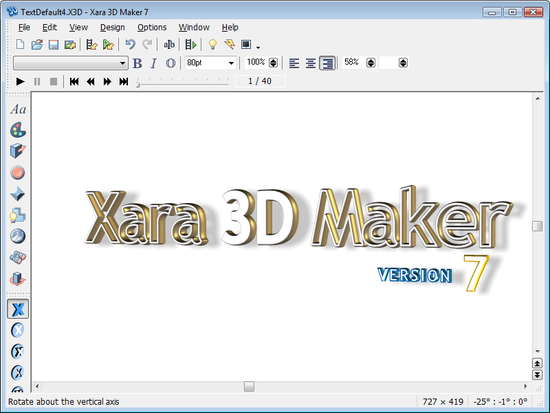 Xara 3D Maker