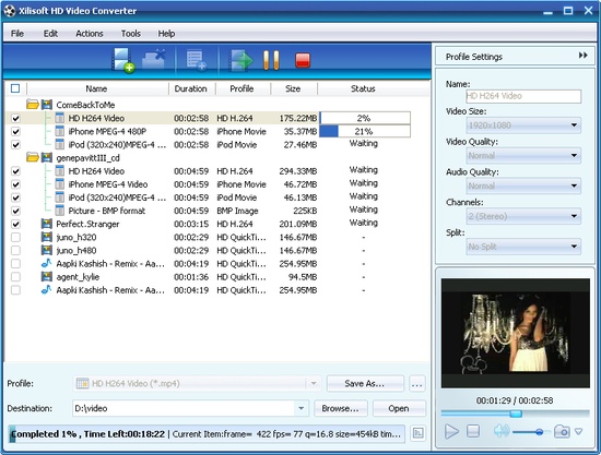 Xilisoft HD Video Converter Pro