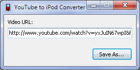 YouTube to iPod Converter